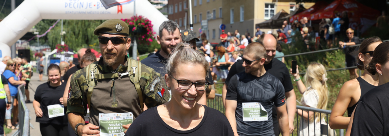 Běh na podporu Vojenského fondu solidarity a Nadace policistů a hasičů