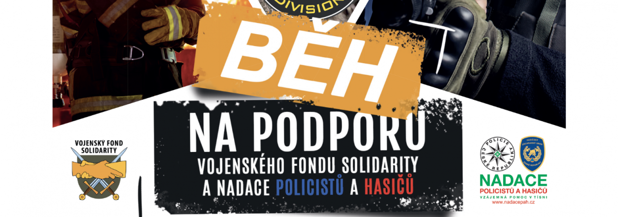 Běh na podporu Vojenského fondu solidarity a Nadace policistů a hasičů