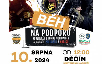 Běh na podporu Vojenského fondu solidarity a Nadace policistů a hasičů